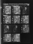 Man with pigeons (11 Negatives (August 27, 1960) [Sleeve 82, Folder d, Box 24]